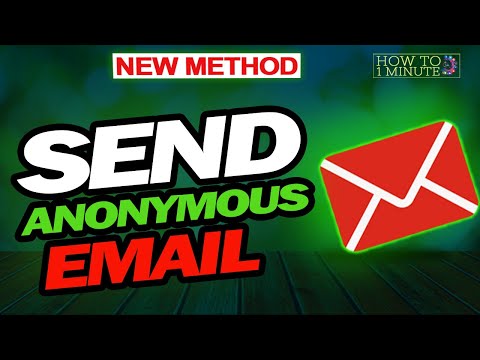 How to send anonymous email 2023