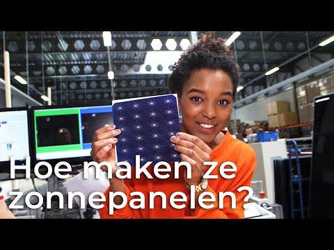 Hoe worden zonnepanelen gemaakt? | Doen Ze Dat Zo? | Het Klokhuis