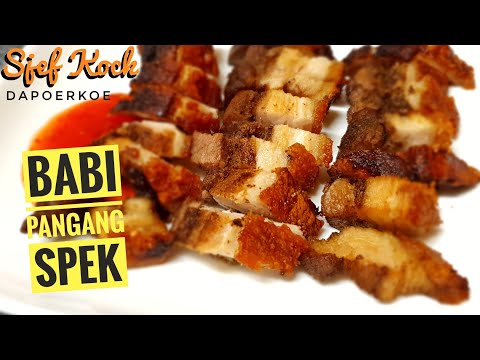 Krokante Babi Pangang Spek | Babi Panggang Spek Maken | Indische Keuken