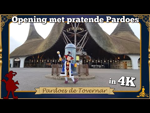 [#Efteling 4K] VERNIEUWDE park-opening met pratende Pardoes (2023)