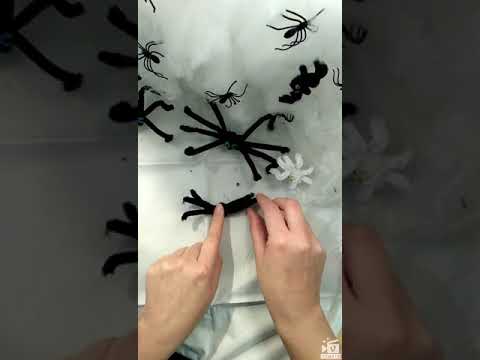 DIY: Halloween spin🕷️maken (woensdagmiddag knutsels)