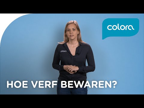 Hoe kan je verf bewaren? | Verfvragen en tips van de colora coach