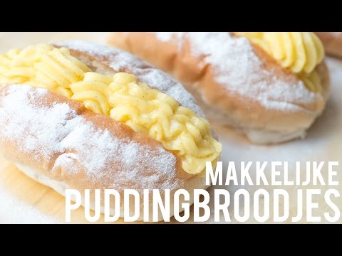 RECEPT: Makkelijke puddingbroodjes | OhMyFoodness