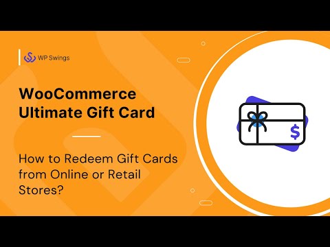 WooCommerce Ultimate Gift Card: How can I redeem Gift Card Vouchers in Retail Stores?