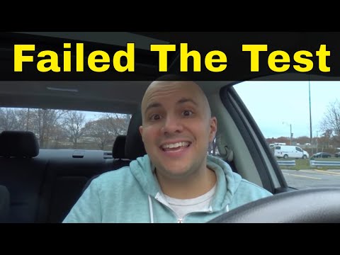 Here's What To Do If You Failed Your Driving Test