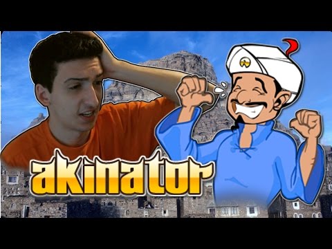 OH-HOE! HE TINKS I'M PLAYIN'! - Akinator Web Genie