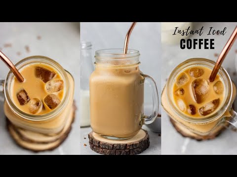 HOW TO MAKE ICED COFFEE (QUICK AND EASY RECIPE)