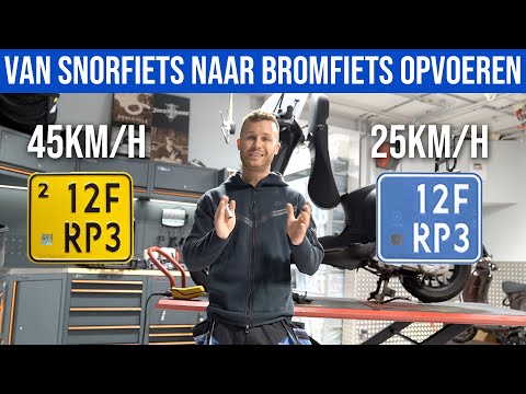 VAN SNORFIETS NAAR BROMFIETS OPVOEREN