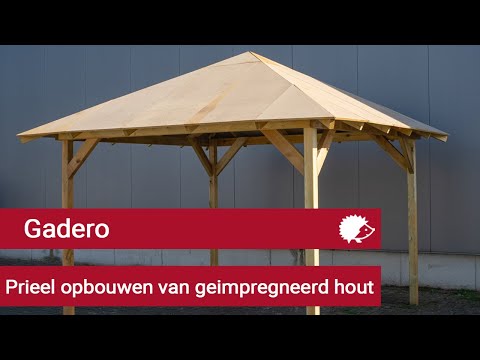 #234 Prieel van geïmpregneerd hout maken