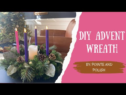 How to Create a DIY Advent Wreath