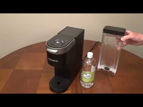 Descaling a Keurig K Slim Coffee Maker With Vinegar