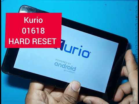 How to reset kurio tablet  #kurio01618