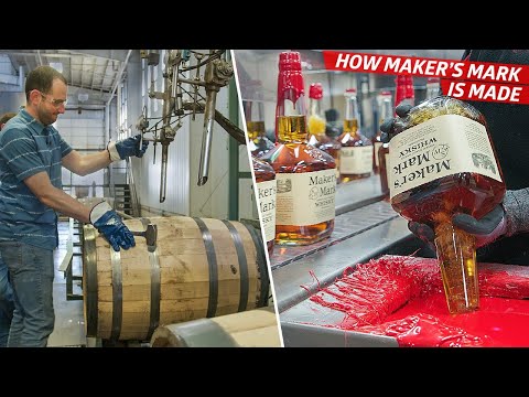 How the Maker's Mark Distillery Produces 24 Million Bottles of Bourbon per Year — Dan Does