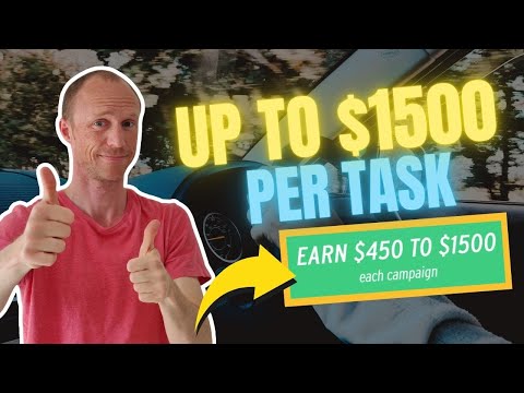 3 Ways to Get Paid to Drive - Advertise on Your Car and Get Paid (Up to $1,500 Per Campaign)