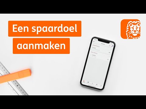 Spaardoel aanmaken in de App | Digitaal Bankieren: Hoe werkt het | ING