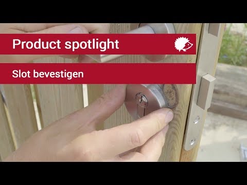 Product Spotlight: Tuinpoort schuttingdeur slot monteren
