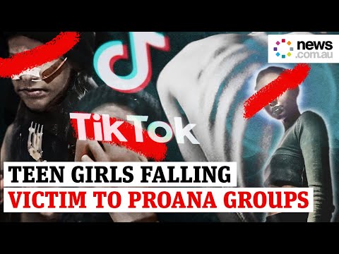 Teen girls pulled into deadly 'proana' groups
