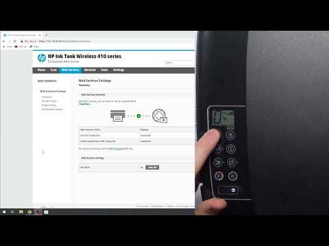 How to Print Status Report on HP Ink Tank Wireless 410 series (410, 415, 419) / Print information