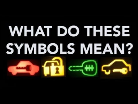 How To Fix Immobilizer System Warning Light On ? Car With Lock Symbol Light Meaning