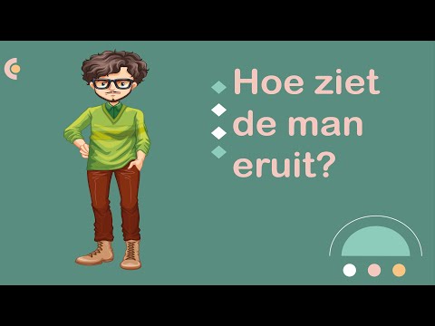 Hoe ziet de man eruit? (NT2 Breakthrough, 1.1, A1)