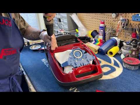 How to Replace the Power Switch on a Miele Canister Vacuum - C3, C1, S8 Canisters