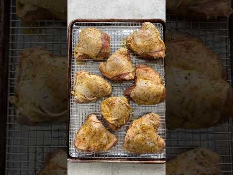 Ultimate Baked Chicken Thighs: Crispy, Juicy, and Irresistible!