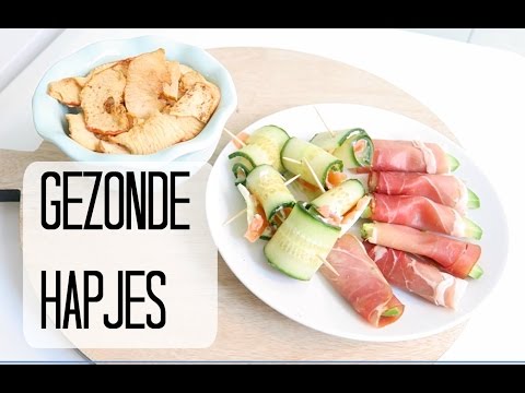 Gezonde (Borrel) hapjes - Feestdagen! o.a. Appelchips