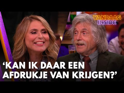 Johan ziet pikante foto van Heleen van Royen: 'Kan ik daar een afdrukje van krijgen?'