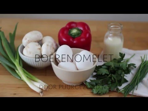 Hoe maak je een  boerenomelet?  PuurGezond