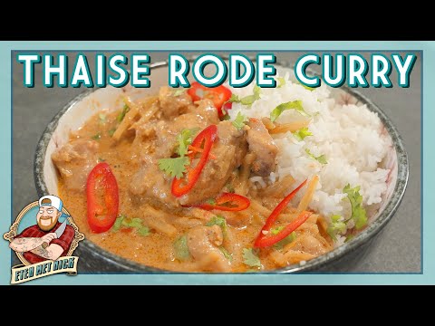 Thaise rode curry voor je buikje! | EtenmetNick | How to