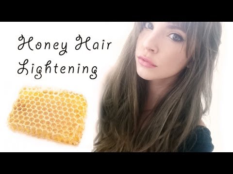 How I lighten my hair with honey, cinnamon and olive oil!