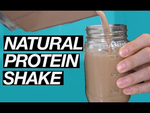 Homemade Protein Shake -Natural Recipe