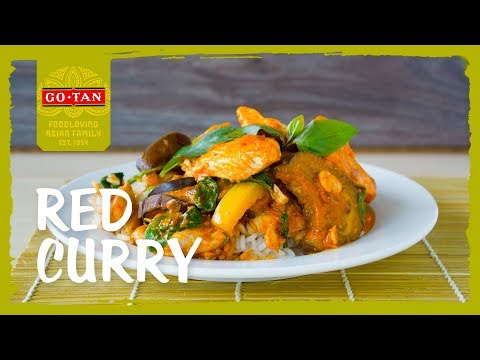 Thaise rode curry met kip en groenten | Han’s Recepten | Go-Tan