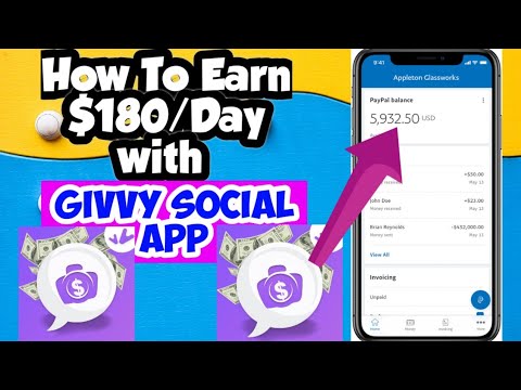 How to make money with givvy social | Earn $150 daily Now 😱