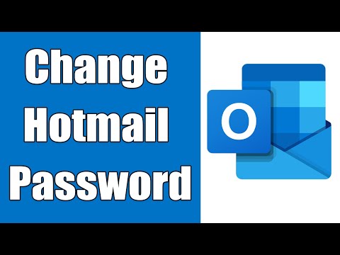 How To Change Hotmail Password 2021 | Hotmail Account Password Change | Hotmail.com