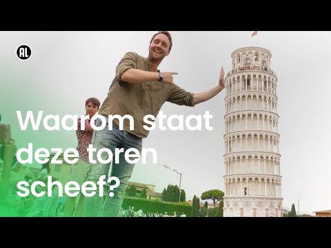 Waarom staat de Toren van Pisa scheef?