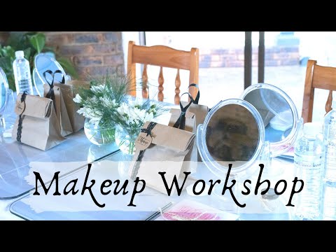 Behind the Scenes of My MAKEUP WORKSHOP