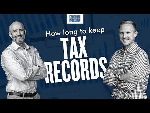 How Long To Keep Tax Records?