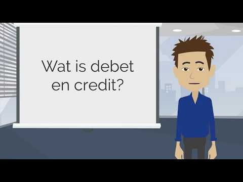 Wat is debet en credit? Boekhoudkundige termen