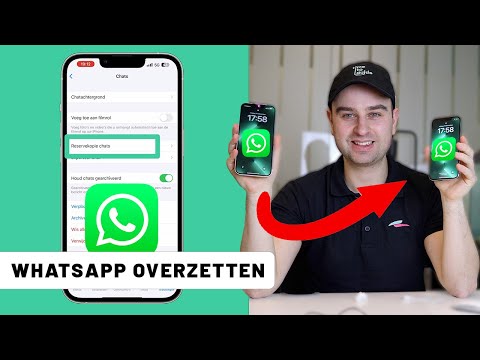 Hoe zet je WhatsApp geschiedenis over naar iPhone?