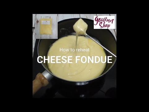 How to reheat CHEESE FONDUE | Gourmet Shop (De Chef Julien)