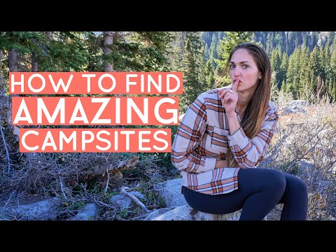 HOW TO FIND AMAZING CAMPSITES: Campgrounds vs Dispersed Camping (free camping!)