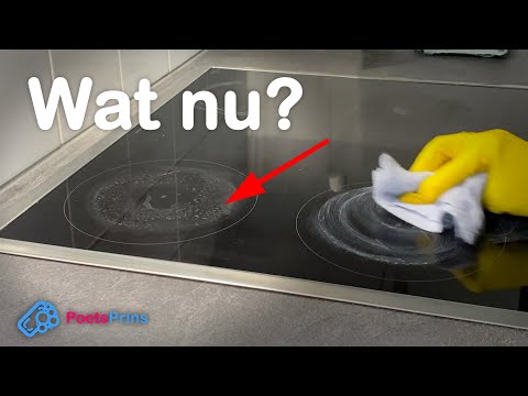 Inductie kookplaat / keramische kookplaat schoonmaken