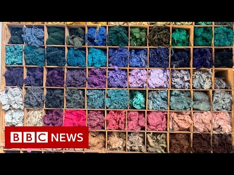 Recycling fashion: The town turning waste into clothes- BBC News