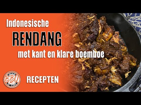 Indonesian RENDANG met kant & klare boemboe || Dutch BBQ In-Laws || Snel, makkelijk & superlekker ||