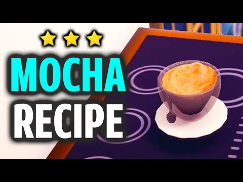 How to Make Mocha Recipe - Disney Dreamlight Valley (⭐⭐⭐Meal Guide)