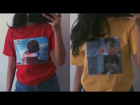 How to put pictures on t-shirts without transfer paper!