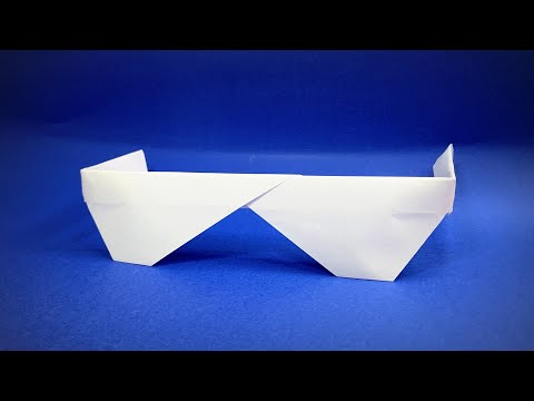 Bril Vouwen Makkelijk | Origami Bril | Hoe maak je een Papieren Bril