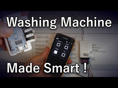 Making a Washing Machine Smart - Home Automation (MQTT, ESP8266)