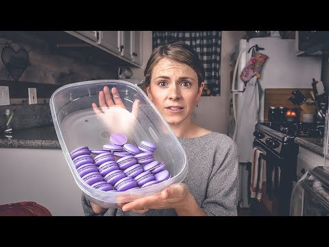 How To Store Your Macarons Properly. A Bake Toujours Baking Vlog.